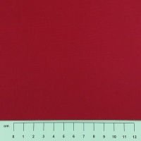 Fat Quarter - Plain Cotton Poplin - Claret